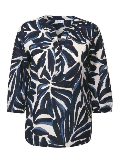 TOS Printed Light Cotton Blous