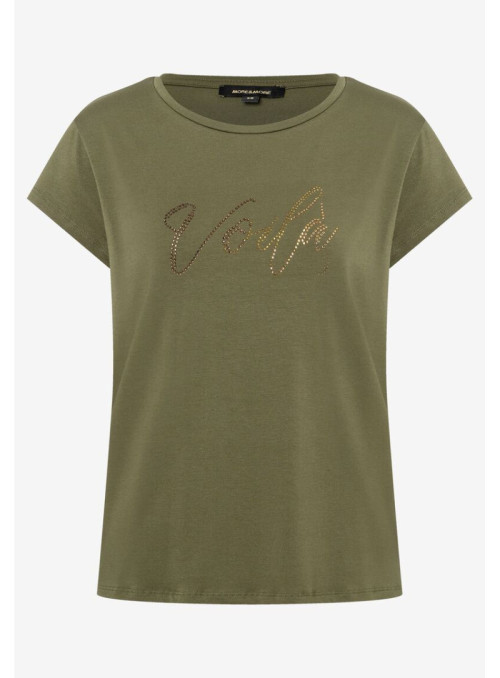 Shirt with Embellishment at...