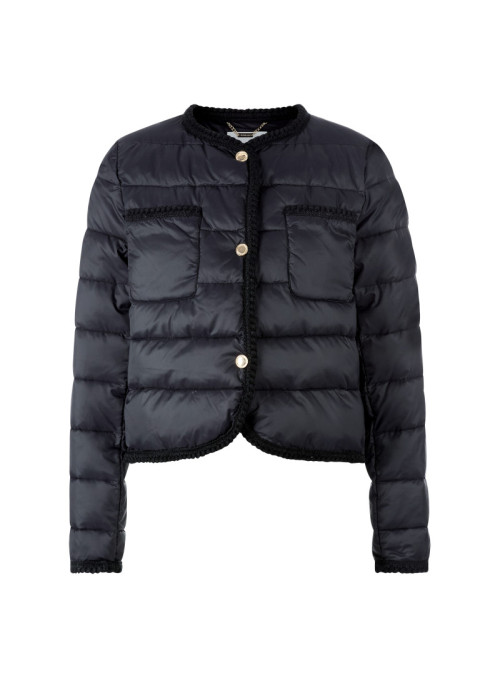 Boxy padded nylon jacket...