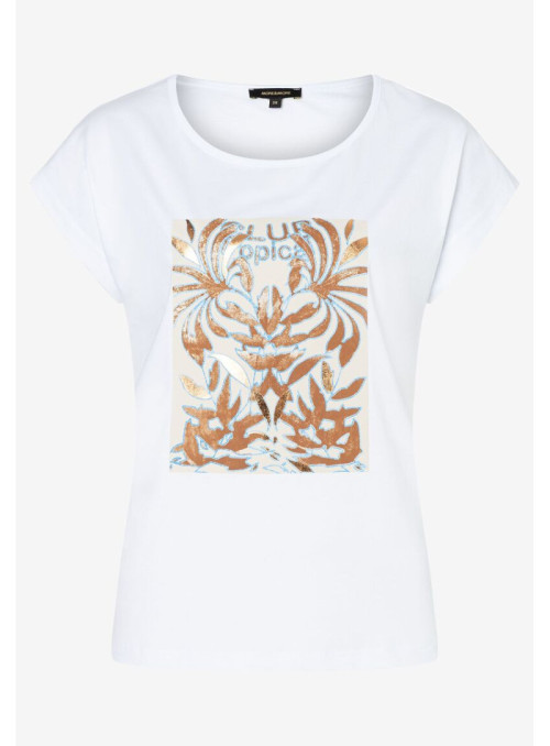 Shirt with Placement-Print