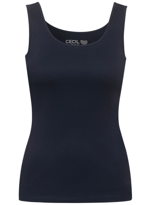 Plain color cotton top