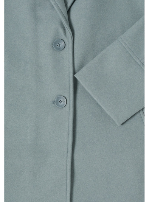 Fake Wool Revers Coat