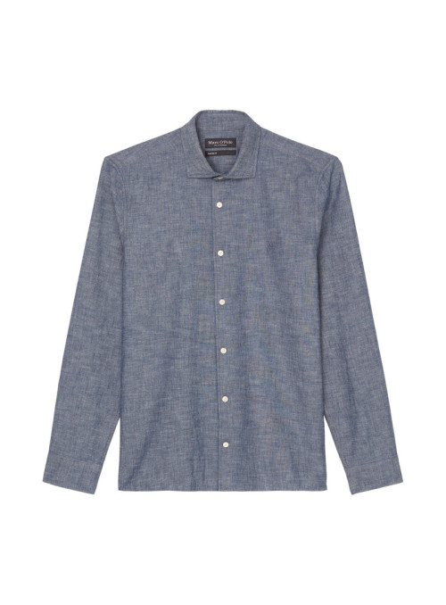Spread collar, long sleeve,...