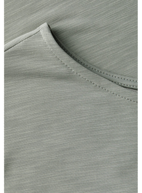 LTD QR silk look shirt w.stone
