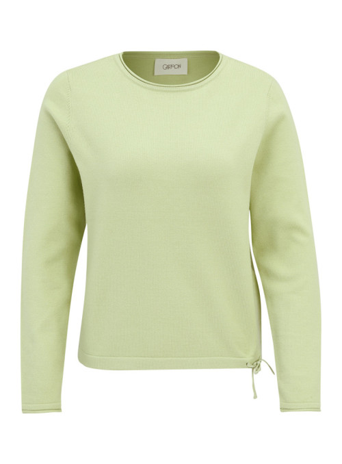 Pull en maille court manches 1