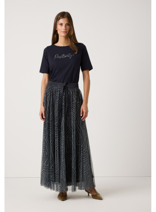 Shirt with Placement Print