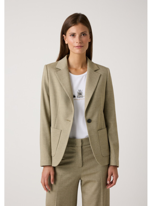 Soft PES-CV Long Blazer