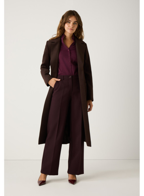 Velours Maxi Coat