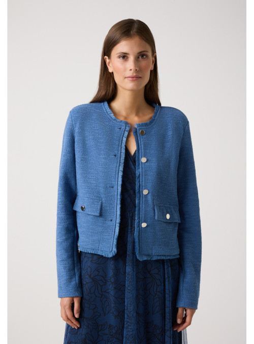 Bouclé Jersey Jacket