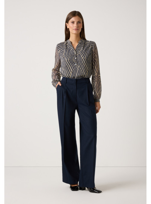 Printed Flower Blouse