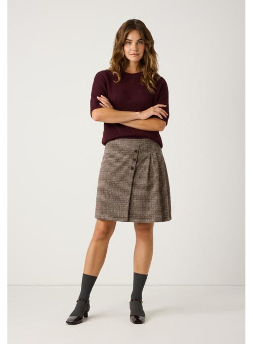 Cape-Pullover, 3/4 Sleeve