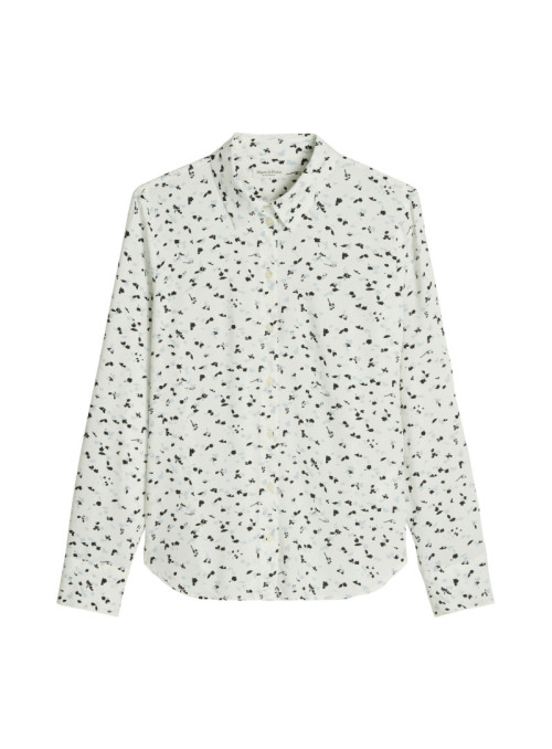 Blouse, casual fit, kent...