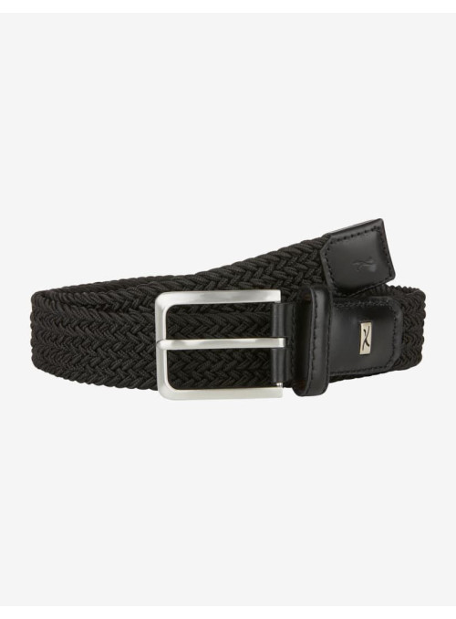 Ceinture tressée avec cuir