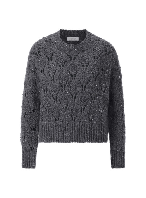 Ajour Sequince Pullover