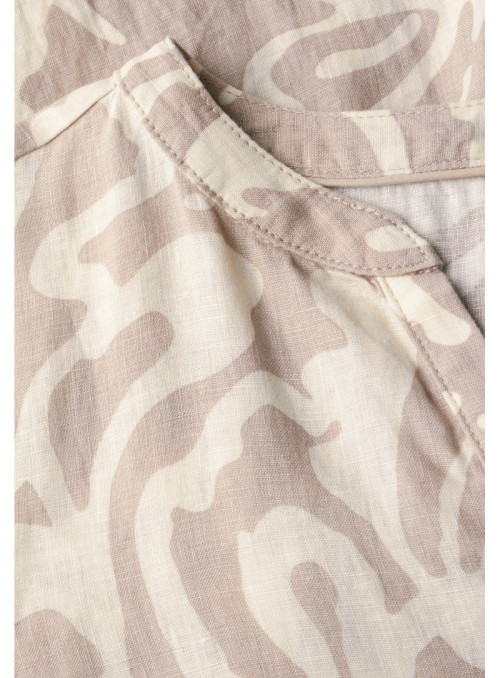SOL_Midi Volant Dress AOP