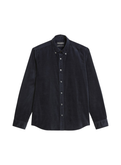 Button down collar, long...