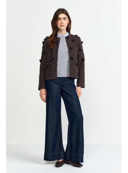 Straight Jacket with Flower...