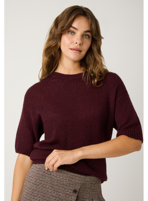 Cape-Pullover, 3/4 Sleeve