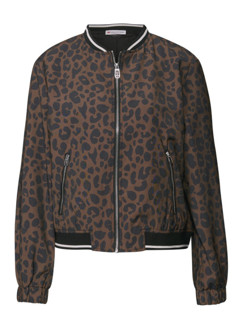 Printed Bomber Jkt