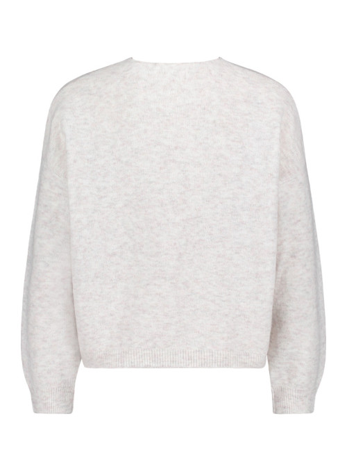 Pull en maille court manches 1