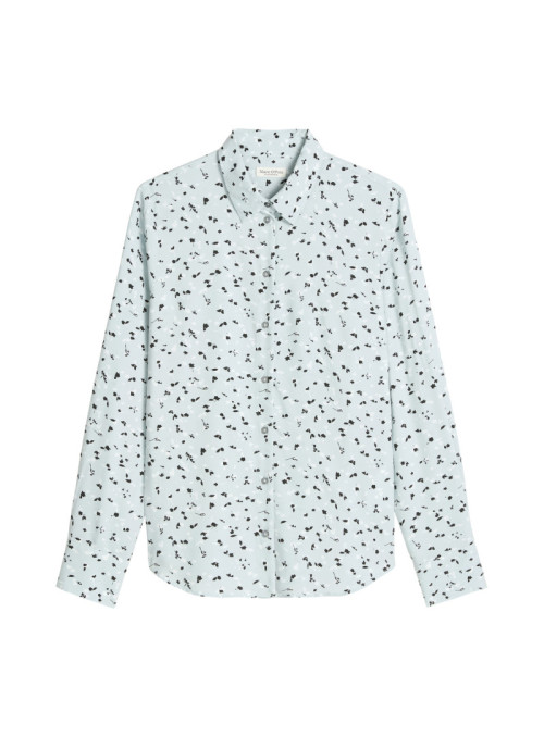 Blouse, casual fit, kent...