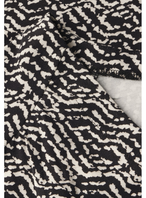 printed jersey top