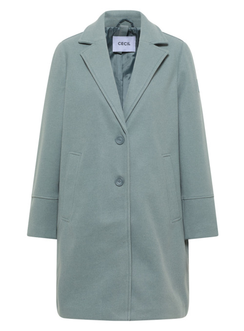 Fake Wool Revers Coat