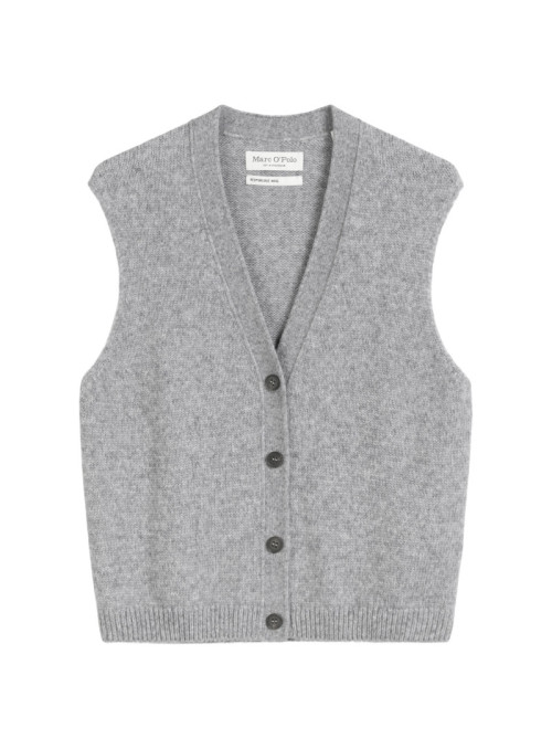 Vest, sleeveless, v-neck
